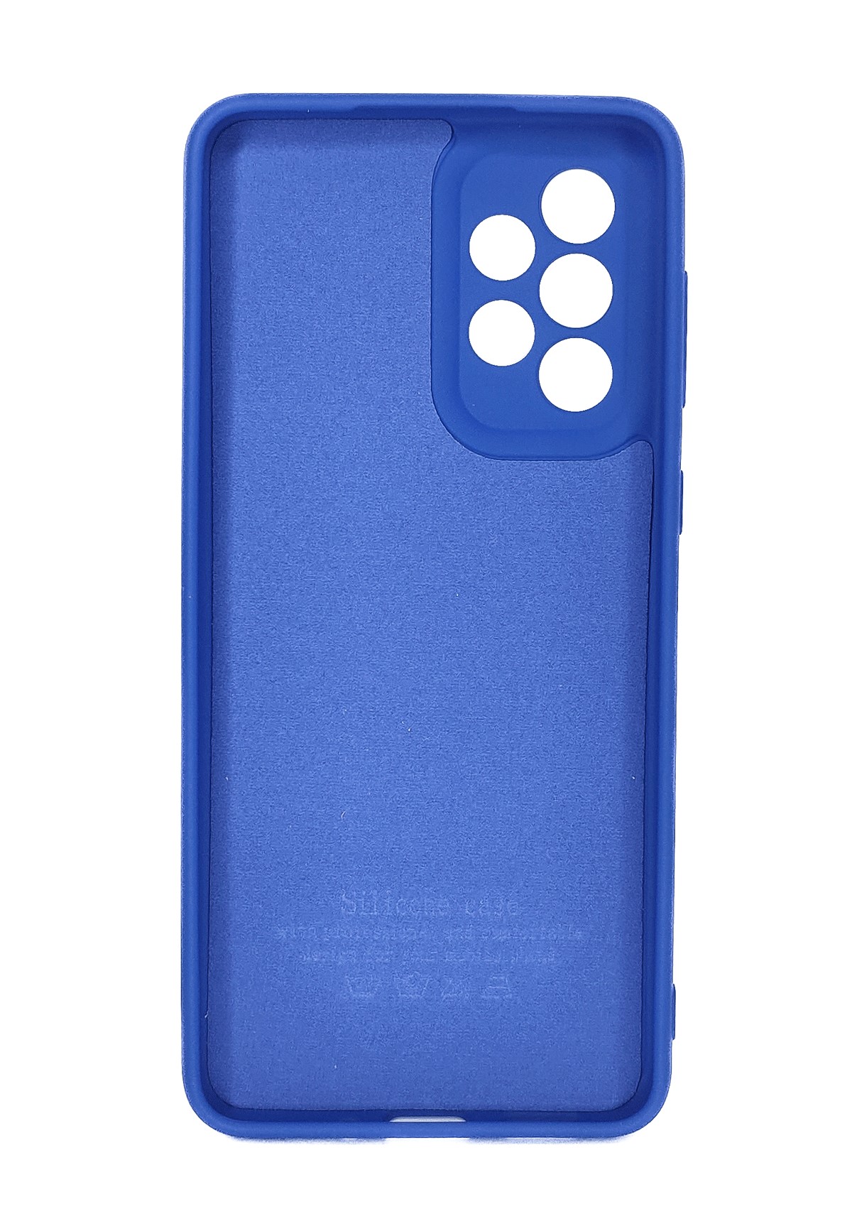Protectores para celular  para Samsung  A32 4G Funda de silicona con felpa Azul